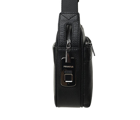 PRIVATUS Shoulder bag with fingerprint scanner