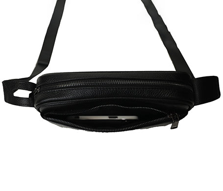 PRIVATUS Shoulder bag with fingerprint scanner